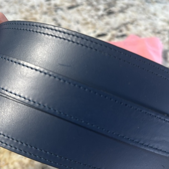 ISABEL MARANT NWT Navy Moshy Knot Leather Wrap Belt size 95 - Picture 15 of 15